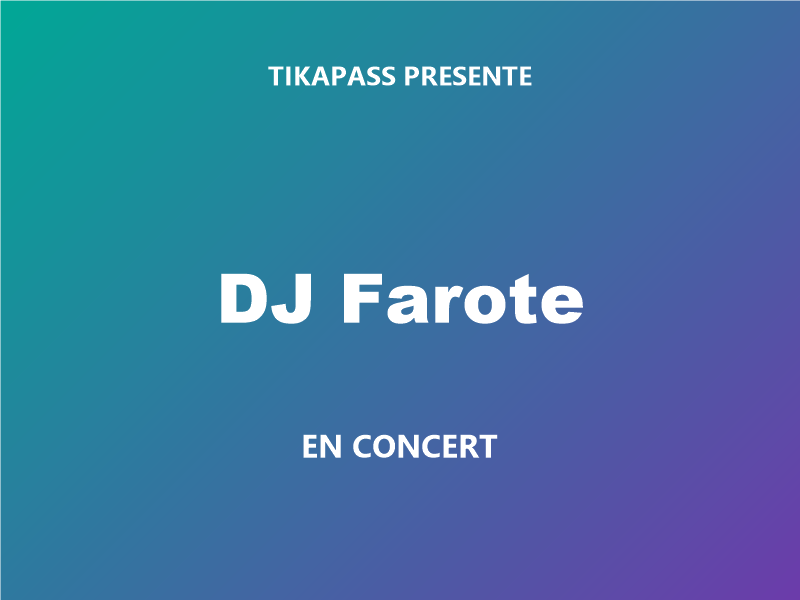Nuit Afrobeat DJ Farote